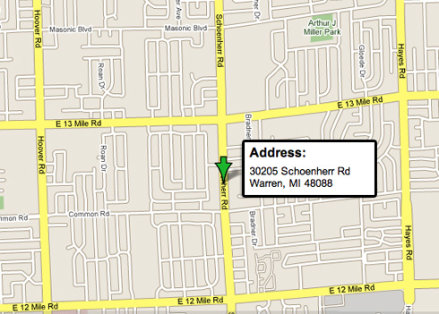 location map